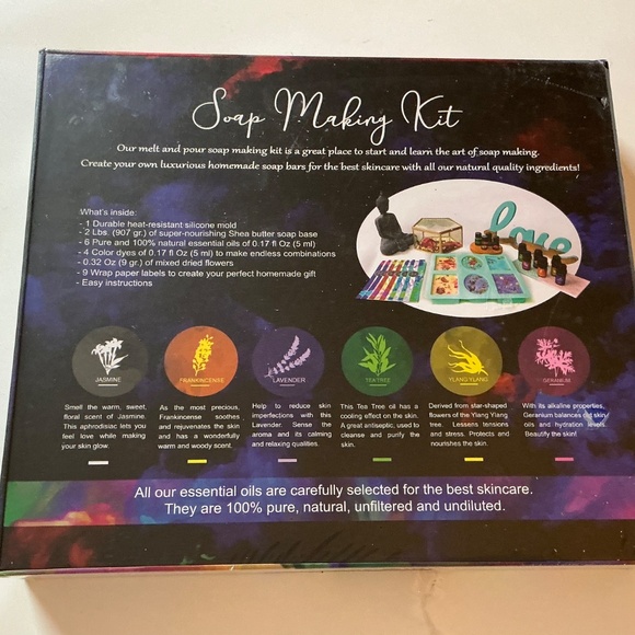 New Soap Making Kit ZENSE ME New unopened 100% natural essential oils - Picture 2 of 5